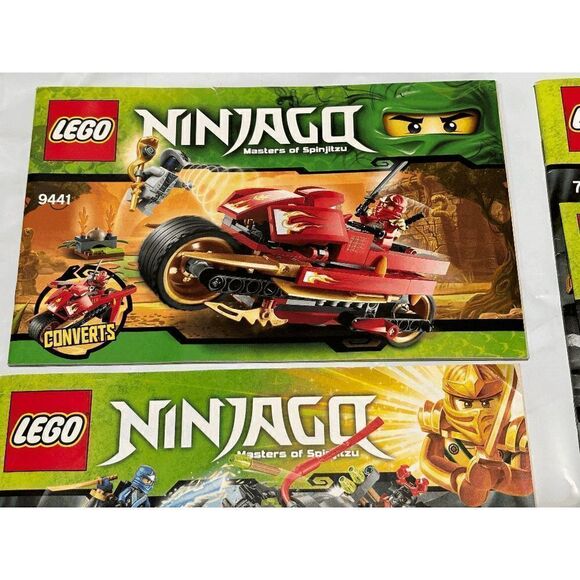 Lego Ninjago Manuals Only 9441 & 70501 & 70500 & 70504 both. - Picture 2 of 7